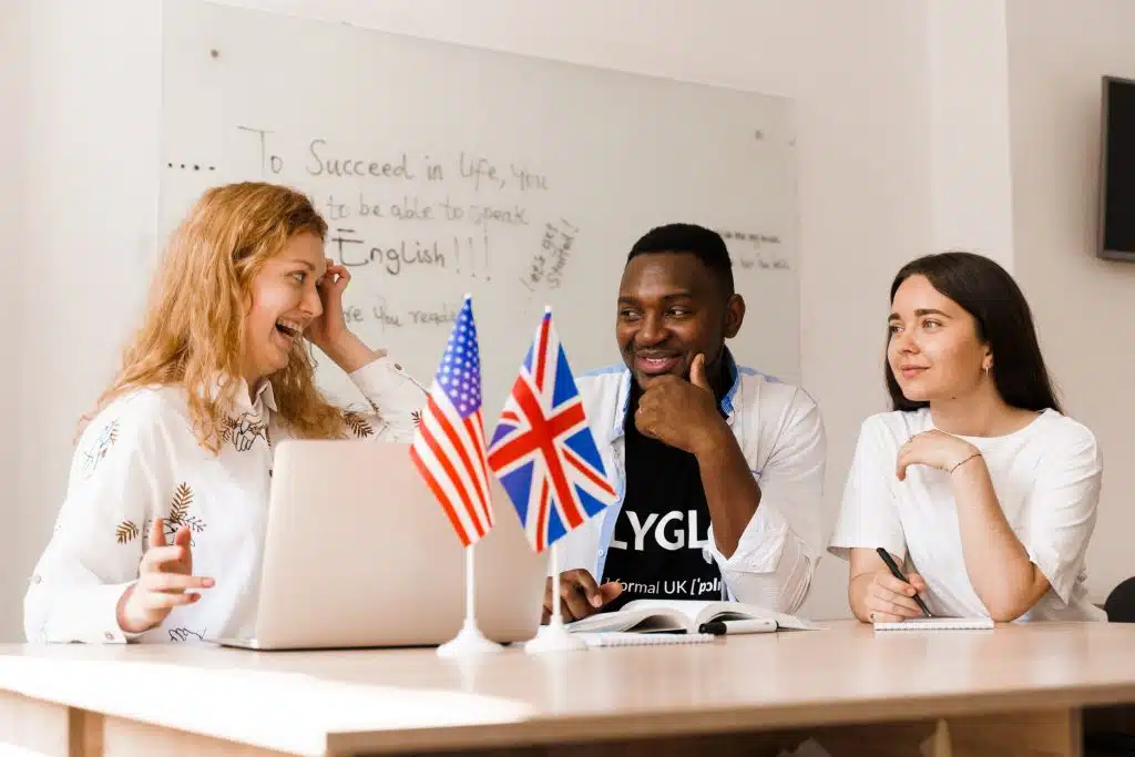 cours d'anglais à londres